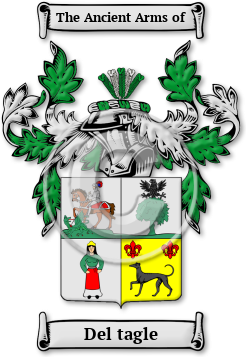 Del tagle Family Crest Download (jpg) Legacy Series - 150 DPI